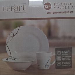 DINNERWARE SET 12PC 127796