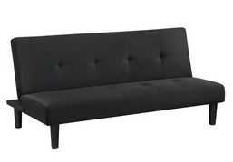 BED SOFA BLACK 170396