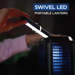 Bell+Howell Rogue Solar Lantern & Bug Zapper – Eco-Friendly Outdoor Lighting with Pest Control