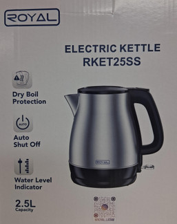 KETTLE ELECTRIC ROYAL #RKET25SS 180133