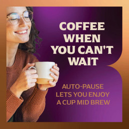 Mr. Coffee 5-Cup Programmable Coffee Maker with Strong Brew Mode, Black
