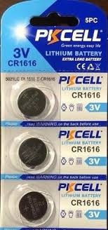 BATTERY COIN LITHIUM 3V 5PC 081170