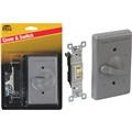 COVER SWITCH OUTDOOR GRAY 082755