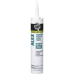 CAULK LATEX ACR WH 10.1OZ 091133