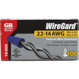 CONNECTOR CAP 22-16AWG #10-002 080708