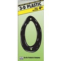 NUMBER #0 BLACK 4" 097630