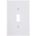 WALLPLATE 1G TOGGLE WHT MIDWAY 084415