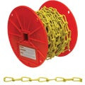 CHAIN DOUBLE LOOP YEL POLYCOAT 092638