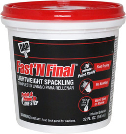 SPACKLING FAST'N FINAL 1\4GAL 091093