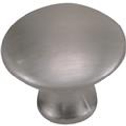 KNOB METAL PEWTER SATIN 1-1/4" 090642