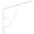 BRACKET ORN WHITE 10X7 #256676 093012