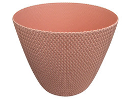 POT FLOWER SPLOFY PEACH 111814