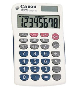 CALCULATOR CANON LS-330H 303063