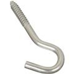 SCREW HOOK 3/8" X 4-7/8" SS 095775