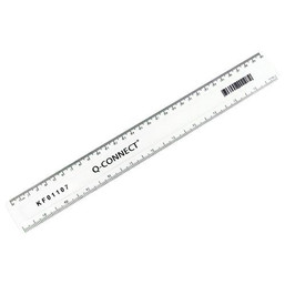 RULER Q-CONNECT KF01107 CLEAR 140015
