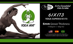MAT YOGA 6MM 61X173 160780