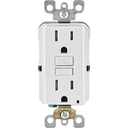 RECEPTACLE GFCI TAMPER 20A WHT 080145