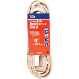 CORD A/C BEIGE 9FT 14/3 #550045 081145