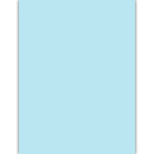PAPER COLORED 8.5X11 BLUE 140876B