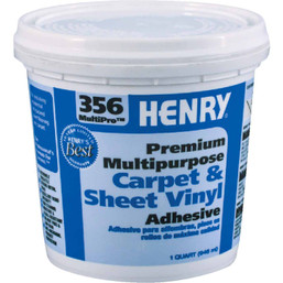 ADHESIVE CARPET AND SHEET VINYL QT 083630