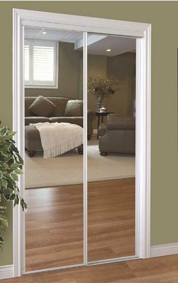 DOOR MIRROR WHITE BIPASS 60X80 100545