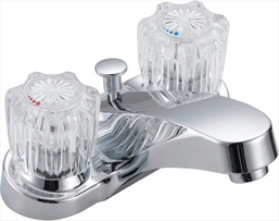 FAUCET BATHROOM W/POP UP CHR 073503