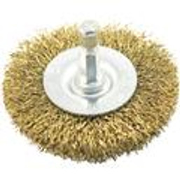 BRUSH WHEEL WIRE FINE MNTD 4" 056607 BRUSH WHEEL WIRE FINE MNTD 4" 056607