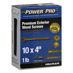 SCREW EXTERIOR 10X4 1LB #48604 097221