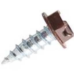 SCREW ZIP BRN 8X1/2" 100PC 091497