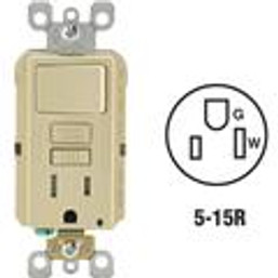 OUTLET SWITCH COMBO W/WALLPLATE 083936