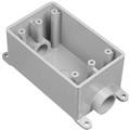 BOX OUTLET PVC 1/2" SNGL FSC 087287