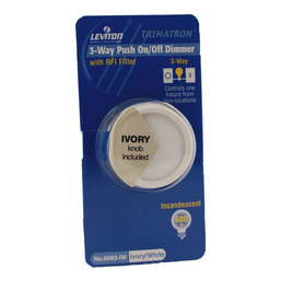 DIMMER 3-WAY PUSH ON/OFF #501359 080107