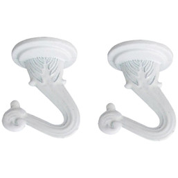 HARP LAMP 1-1/2" WHITE SWAG HOOK 086144