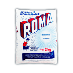 DETERGENT POWDER ROMA 4LBS 2KG 121409