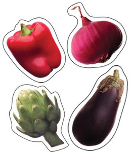 VEGETABLE PHOTOGRAPHIC STICKERS 142071
