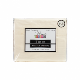 SHEET SET FULL SOLID BEIGE 1206846