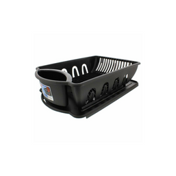 DRAINER DISH 2PC ULTRA BLK 126603