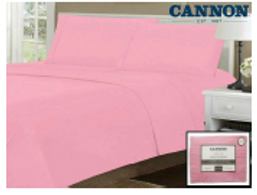 SHEET SET TWIN SOLID PINK 1207862