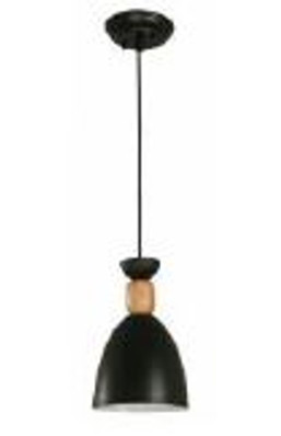 FIXTURE HANGING 1L 40W E27 M.BLK 087498