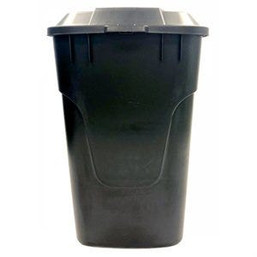 CAN TRASH 45GAL BLK IM 125913
