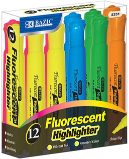 HIGHLIGHTER FLUORESCENT BAZIC 146101