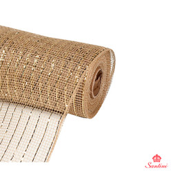 MESH METALLIC XMAS 53CM X 9YDS 1212134