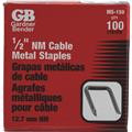 STAPLE 1/2" CABLE METAL 100PK 099414
