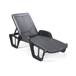 CHAIR PLASTIC LOUNGE POOL RATTAN 176287