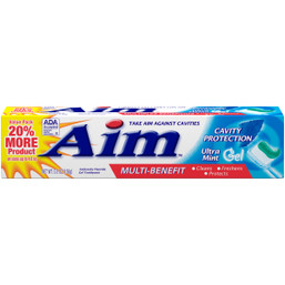 TOOTHPASTE AIM 5.5OZ CAVITY 11420202