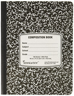 NOTEBOOK, COMP.9. 75X7, JEAN 143970