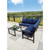 Outdoor Expressions 2-Piece Sectional Sofa Chat Set