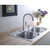 Kohler Malleco 1-Handle Lever Pull-Down Kitchen Faucet, Stainless