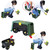 Miracle-Gro Roll N' Kneel 4-in-1 Garden Kneeler - Versatile Gardening Tool