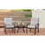 Outdoor Expressions 3-Piece Cushioned Chat Set